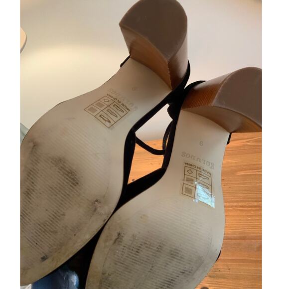 Soludos Collette Block Heel Black size 9 - Picture 5 of 7